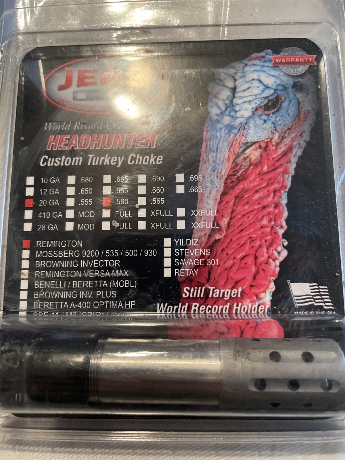 Jebs 20 Gauge Remington .560 Turkey Choke eBay