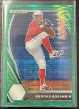 2021 Panini Prizm Draft Picks Green Pulsar Prizm BROOKS GOSSWEIN White Sox