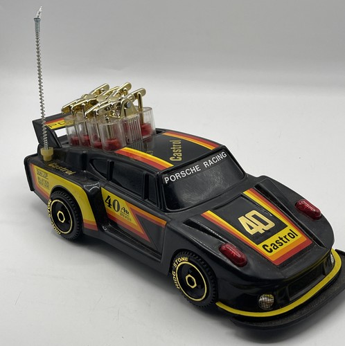 VINTAGE MAGIC TOY PORSCHE 935 Suono motore d'azione a batteria PER PARTI - Foto 6 di 13