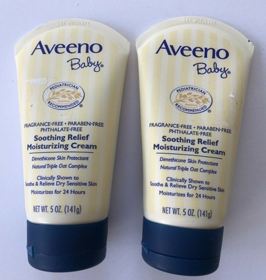 aveeno baby soothing relief moisture cream 5 oz
