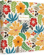 Recipe Binder 8.5" X 11" 3 Ring Full Page-Make Your Own Cookbook Binder