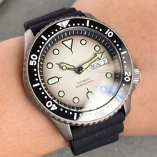 Tandorio 41mm Titanium Sapphire 20ATM SKX Style NH36 Automatic Men WristWatch