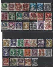 Suiza, colección fu temprana, varias impresiones