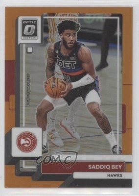 2022-23 Panini Donruss Optic Orange Prizm 102/199 Saddiq Bey #94 10k8