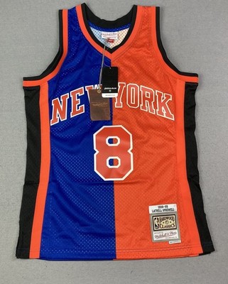 Latrell Sprewell Mitchell & Ness New York Knicks Split Swingman