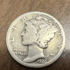 1926 MERCURY SILVER DIME ACTUAL COIN Get More Today & Save Shop Here Buy Here