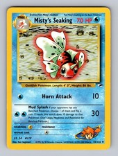 Misty's Seaking 55/132 Uncommon Gym Heroes Pokemon Unlimited Moderately Played on eBay