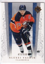 06/07 UD ULTIMATE ALEXEI YASHIN BASE CARD SP /699 #38