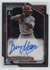 2024 Bowman Chrome Prospect Auto Bernard Moon #CPA-BMO Auto 06gz