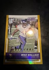 2016 Score - Mike Wallace #183 Jumbo Gold Zone /99