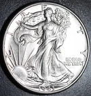 1943-P WALKING LIBERTY HALF DOLLAR - BU UNC