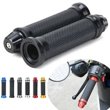 7/8" 22mm Universal Motorcycle Handlebar Hand Grips Gel For Suzuki Honda Yamaha 