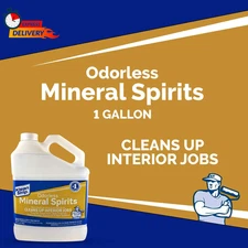 KLEAN-STRIP GKSP94214 Odorless Mineral Spirits, 1-Gallon