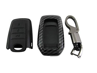 BRIGHTZ Carbon Fiber Smart Key Case for Toyota Vellfire Hybrid AYH30W (Key Case