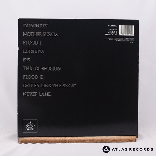 The Sisters Of Mercy Floodland 1-A 1-B Lyric Sheet LP Album Vinyl Record - EX/EX - Picture 3 of 10