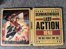 Last Action Hero Blu-Ray Steelbook Zavvi Embossed