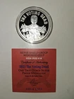 1 OZ .999 PURE SILVER SHIELD PROOF THE VOTING DEAD MEMBERS ONLY ROUND COIN BIDEN