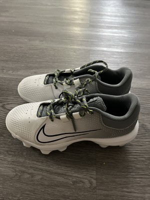 Nike Hyperdiamond 4 Pro Softball Cleats Gray and White Size 8