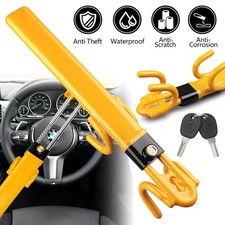 Image of Car Steering Wheel Lock HEAVY DUTY High Security Anti Theft Hook Van Hook Crook
