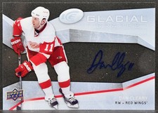 2008-09 Upper Deck Ice Glacial Graphs Daniel Cleary GG-DC Auto 2880