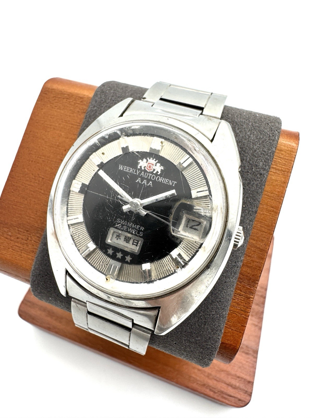 WEEKLY AUTO ORIENT AAA Automatic Watch SWIMMER 19… - image 2