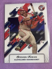 2025 Topps Pristine #282 Steven Kwan, Cleveland Guardians