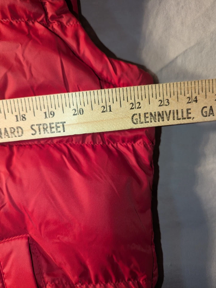 Chaleco acolchado rojo Marty McFly Regreso al futuro con licencia de Universal Studios talla M Foto 3 de 4