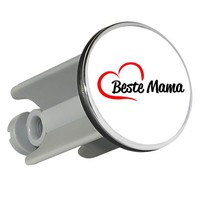WaschbeckenstöPsel Beste Mama Herz Geschenkidee Beste Mama Geschenk PräSent Mitb