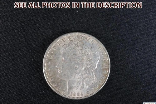 NobleSpirit (JL) Desirable 1884 Morgan Silver Dollar AU About Uncirculated