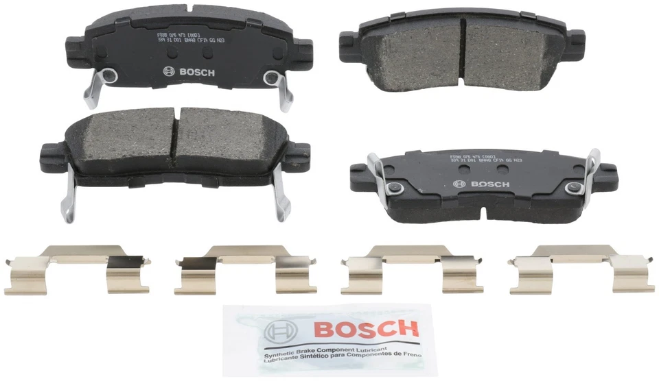 Conjunto de pastilhas de freio a disco Bosch traseira BC883 para 02-19 Chevrolet Traverse Trailblazer - Imagem 2 de 4
