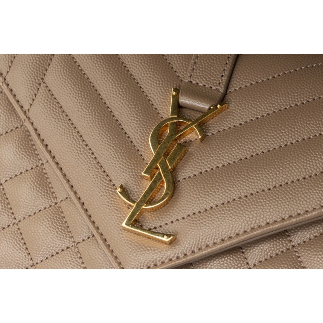 Borsa a tracolla Saint Laurent busta catena media 600185 grana usata TOMI 0