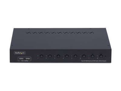 StarTechcom DisplayPort Kvm Switch mit Rack Mount Kit 4K 60Hz R8AD122-KVM-SWITCH