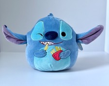 Disney Squishmallows Stitch Eating Fries 8" Plush Toy Jazwares Lilo  Stitch