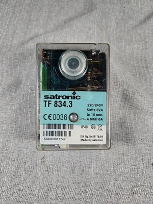 Satronic Honeywell Resideo Feuerungsautomat TF834.3 Steuergerät (897)
