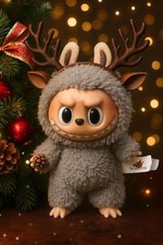 Reindeer Antler Headband Christmas Accessory for 17 cm Collector Plush