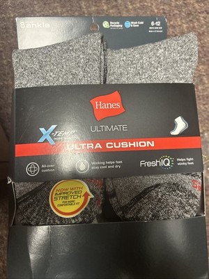 Hanes Lot de 12 paires de chaussettes FreshIQ X-Temp Active Cool Crew
