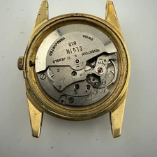 ELGIN Cal. 813 17J Automatic Self-Winding Movement Good Balance - For Parts