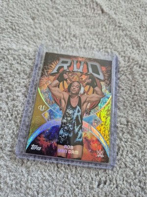 2025 Topps WWE Universe - Rob van Dam /75 - Gold Stone - Namesakes