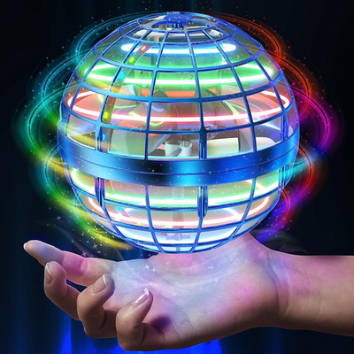 Flying Orb Ball Toy,Cosmic Globe Boomerang Hover Ball Galactic Fidget Spinner, H