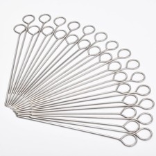 30 Pcs 6 Inches Turkey Lacers For Trussing Turkeystainless Steel Skewers Turkey
