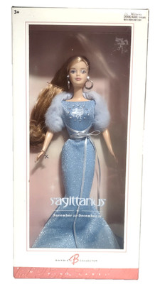 Barbie Doll Astrology Sign Sagittarius Nov 22-Dec 21 NIB Cert. of Authenticity