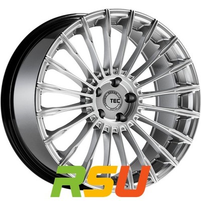 TEC Speedwheels GT5 hyper-silber 8.5x21'' ET35 LK5 112 ML 66.6 Alufelgen 21 Zoll