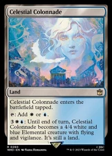 Celestial Colonnade 0260 Non Foil Rare Doctor Who Commander MTG Near Mint