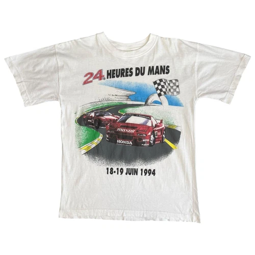 Vintage 90s Le Mans 24 Hour Grand Touring Racing Single Stitch T-shirt Size L