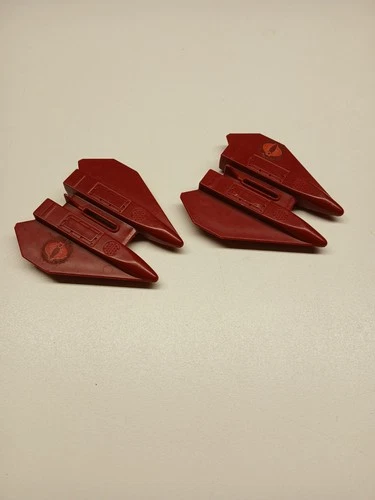 G.I. Joe 1986 Cobra Night Raven Set of 2 Missile Pods Vintage Hasbro Parts Lot D