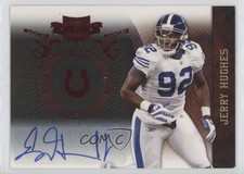 2010 Panini Plates & Patches 129/549 Jerry Hughes #150 Auto 0i5i