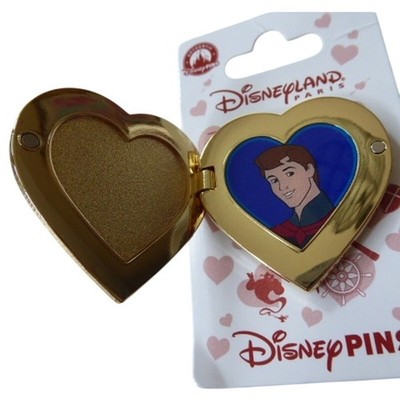 Disney Trading Pin 183257    DLP - Phillip - Heart-Shaped Prince Lockets