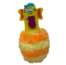 MELISSA DOUG Monster Bowling Pin Plush Replacement Yellow Orange Tongue Out