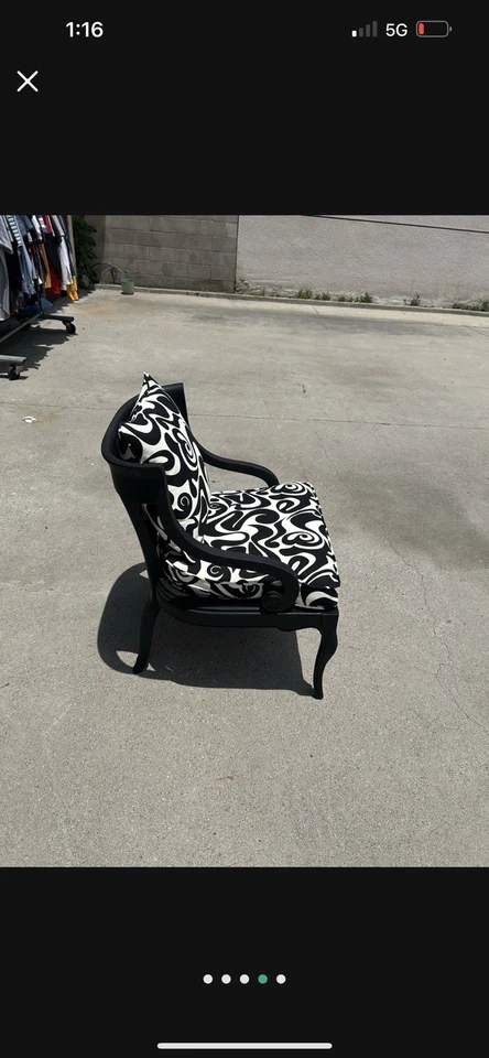 Accent Chair Vintage by Ameicanbymartinsville Made In USA Accent Chair - Image 2 of 2