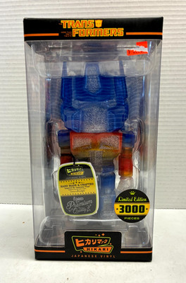 C5 Transformers Blue OPTIMUS PRIME Funko Hikari Japanese Vinyl NIB Limit Edition
